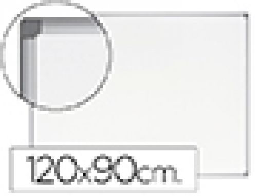 Quadro branco bi-office earth-it magnetico de aco vitrificado moldura de aluminio 120 x 90 cm com bandeja para acessorio , Bi-office , 78133 , 5603750548799